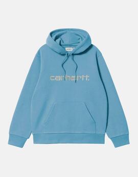 Sud. Capucha CARHARTT WIP SWEAT - Bluebird / Fleur