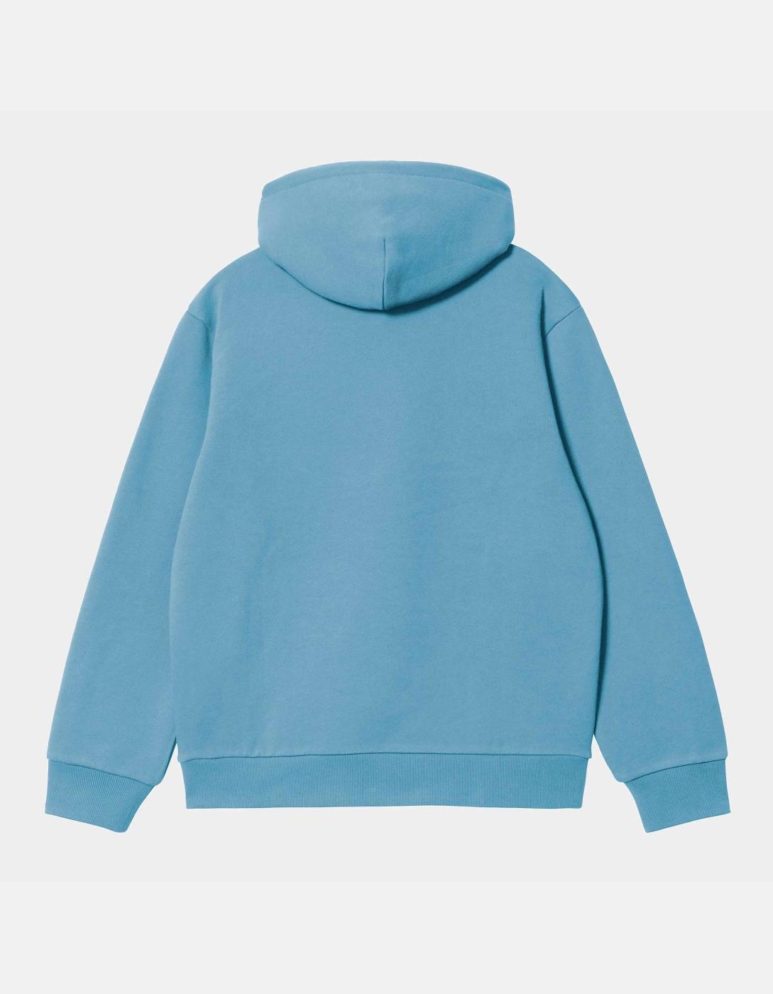 Sud. Capucha CARHARTT WIP SWEAT - Bluebird / Fleur