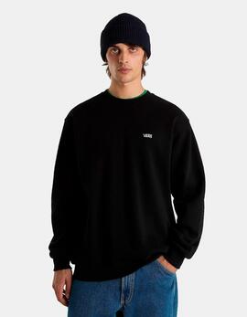 Sudadera Crew LEFT CHEST II LOOSE - Black