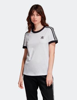 Camiseta Mujer 3 STRIPES - Blanco