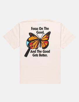 Camiseta ELEMENT GETS BETTER - Oat Milk