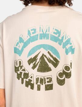 Camiseta ELEMENT AMBITION - Oat Milk