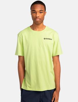 Camiseta ELEMENT BLAZIN CHEST - Lettuce Green