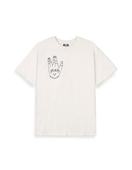 Cta. PEACE WITHIN THE GLITZY GRILLZ - Off White