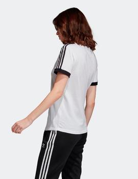 Camiseta Mujer 3 STRIPES - Blanco