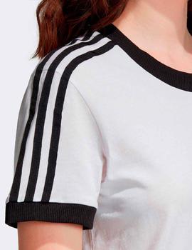 Camiseta Mujer 3 STRIPES - Blanco