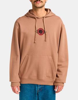 Sudadera Capucha RVCA JUPITER - Sonora Brown