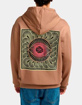 Sudadera Capucha RVCA JUPITER - Sonora Brown