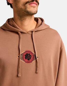 Sudadera Capucha RVCA JUPITER - Sonora Brown