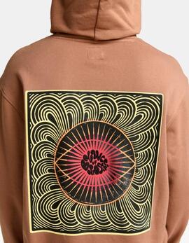 Sudadera Capucha RVCA JUPITER - Sonora Brown