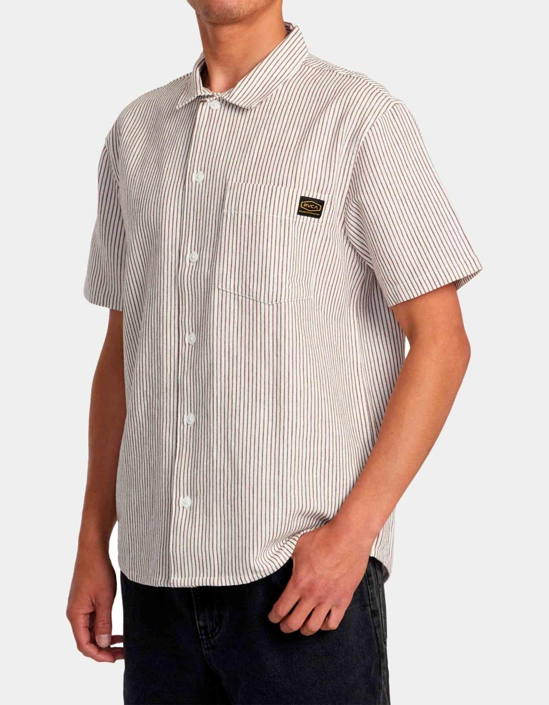 Camisa DAYSHIFT STRIPE - Natural