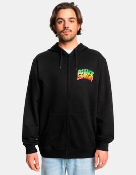 Sudadera Capucha Abierta HOT BOX - Black