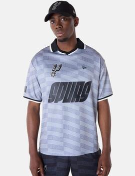 Camiseta NEW ERA NBA SOCCER OS SAASPU - Silver