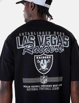 Camiseta NEW ERA NFL GRPHC LASRAI - Black
