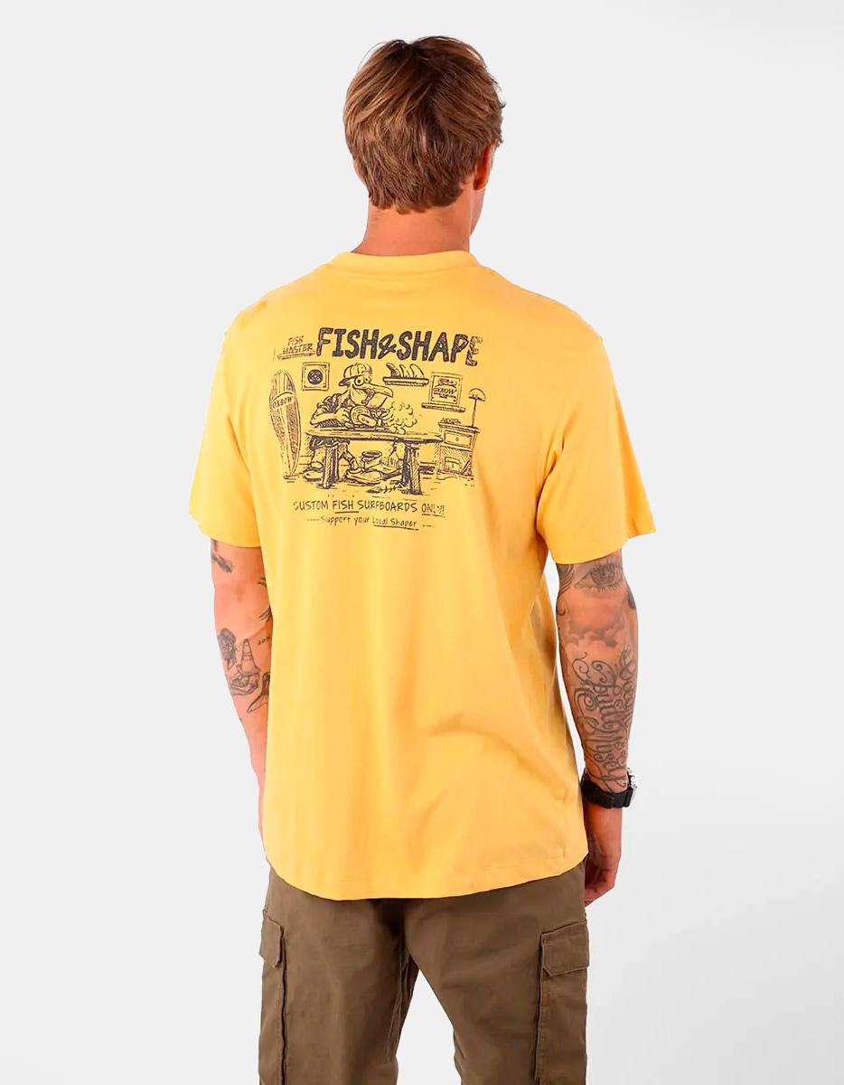 Camiseta OXBOW SHAPER - Ambre