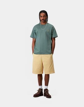 Camiseta CARHARTT WIP CHASE - Silver Pine / Gold