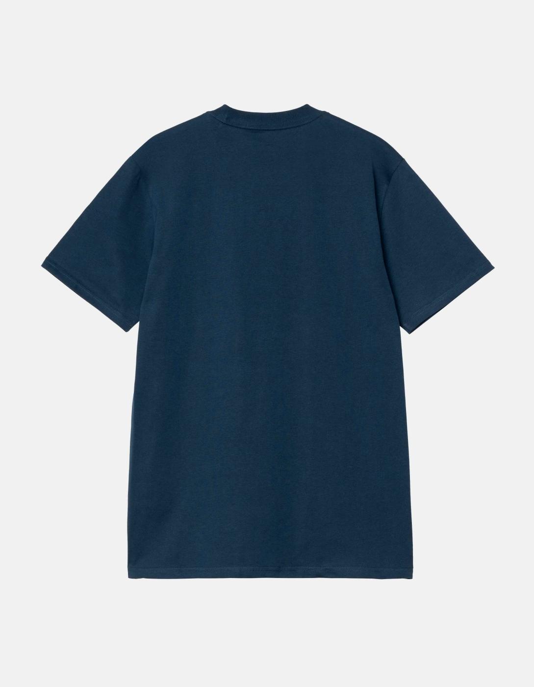Camiseta CARHARTT WIP SCRIPT - Ink / Air Yellow
