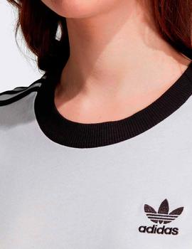 Camiseta Mujer 3 STRIPES - Blanco