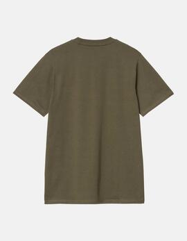 Camiseta CARHARTT WIP SCRIPT - Turtle / Air Pink