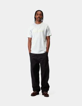 Camiseta CARHARTT WIP SCRIPT - Ash Heather / Air Green