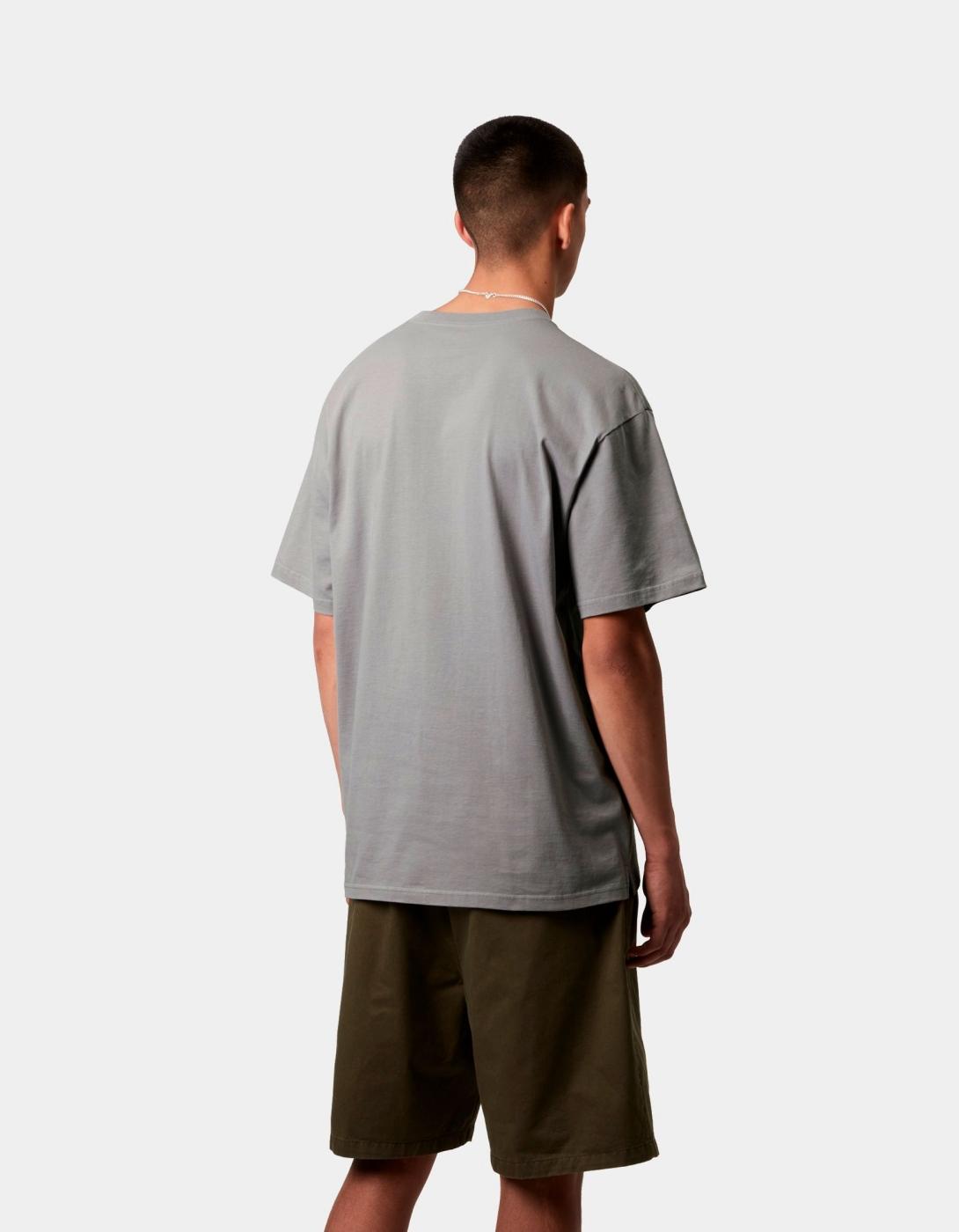 Camiseta CARHARTT WIP MADISON - Yosemite / White