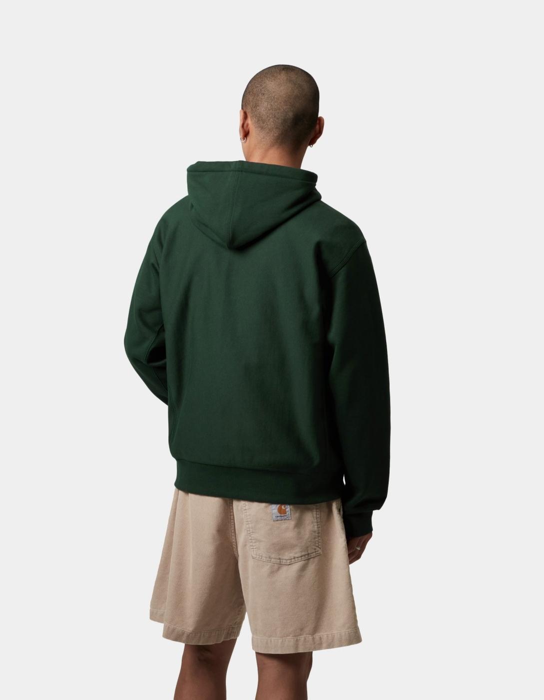 Sudadera Capucha CARHARTT WIP AMERICAN SCRIPT - Conifer