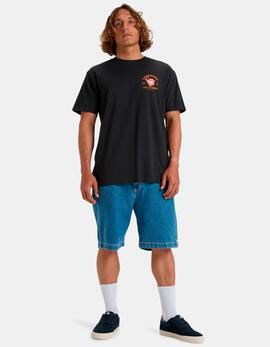 Camiseta LUNCH BREAK - Washed Black