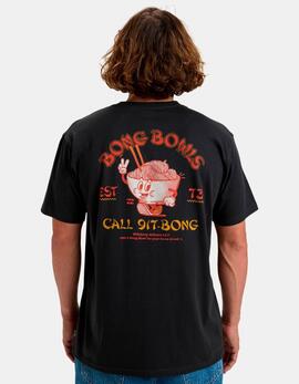 Camiseta LUNCH BREAK - Washed Black