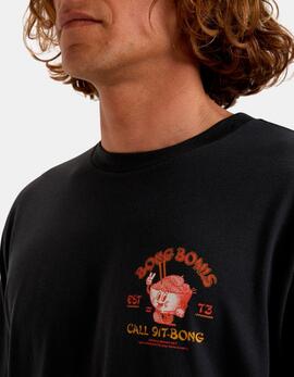 Camiseta LUNCH BREAK - Washed Black