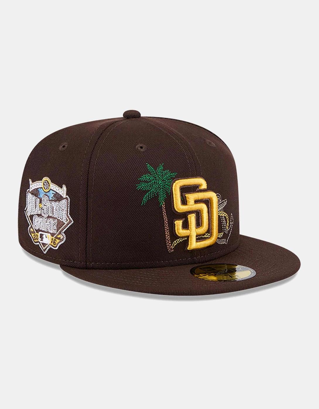 Gorra STATE STITCH 24194 SADPAD - Dark Brown