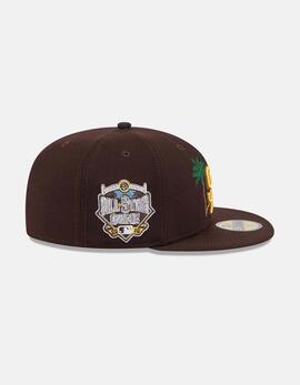 Gorra STATE STITCH 24194 SADPAD - Dark Brown