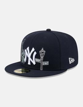 Gorra NEW ERA STATE STITCH 24194 NEYYAN - Navy