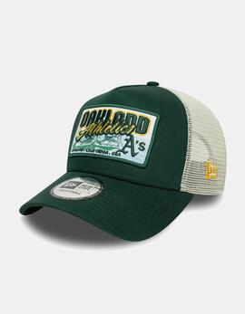 Gorra 940 MLB PATCH TRUCKER OAKATH - Dark Green