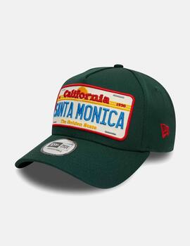 Gorra NEW ERA 940 LICENSE PLATE EFRAME - Dark Green