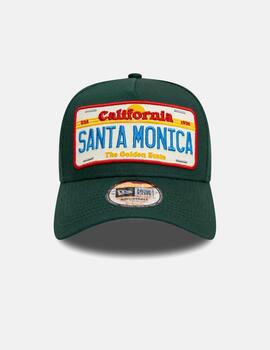 Gorra NEW ERA 940 LICENSE PLATE EFRAME - Dark Green