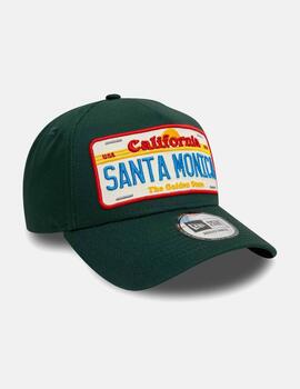 Gorra NEW ERA 940 LICENSE PLATE EFRAME - Dark Green