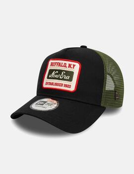 Gorra NEW ERA 940 NE PATCH TRUCKER - Black