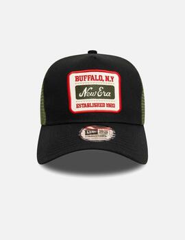 Gorra NEW ERA 940 NE PATCH TRUCKER - Black
