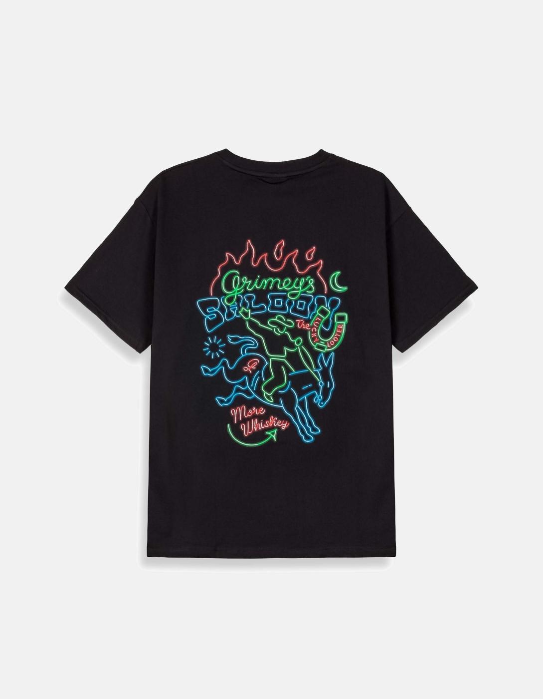 Camiseta LONE HAND LUCKY LOOTER - Black