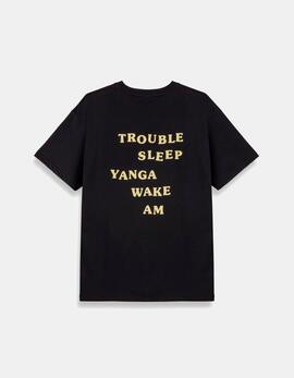 Camiseta THE TROUBLE SLEEP - Black