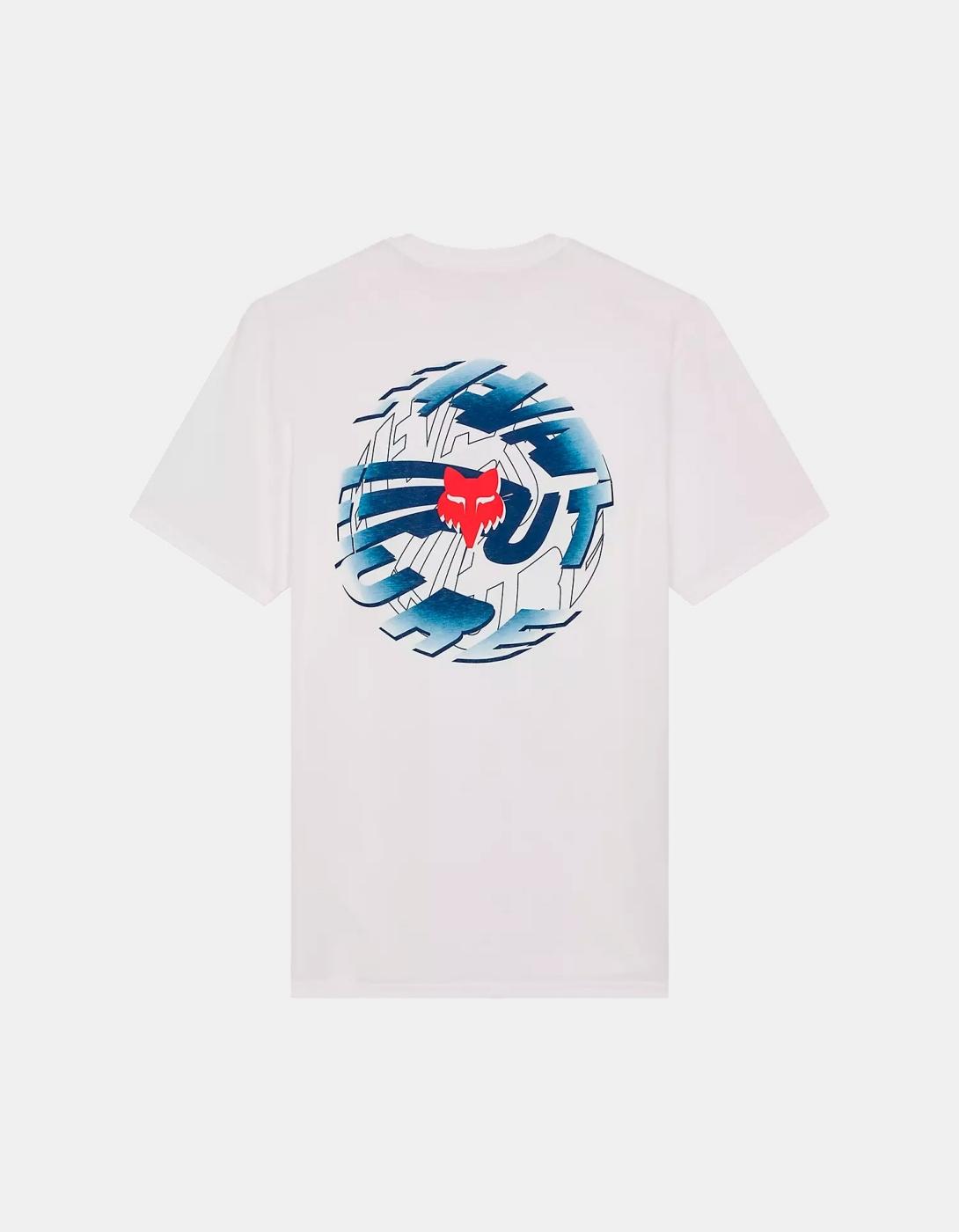 Camiseta FOX SPIRAL PREMIUM - Optical White