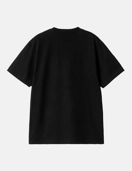 Camiseta CARHARTT WIP W' POCKET HEART - Black / Black
