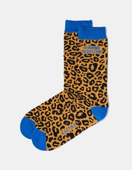 Calcetines BURNING REBELLION - Leopard