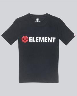 Camiseta Element JR BLAZIN SS TEE - FLINT BLACK