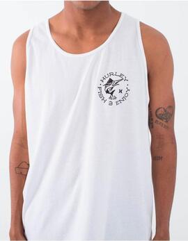 Camiseta Tirantes HURLEY BAIT - White