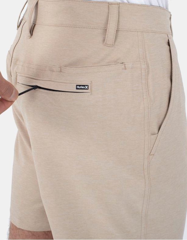 Bermuda HURLEY PHANTOM HEATHER 18'- Khaki