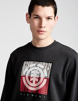Sudadera Element DENSITY CR - OFF BLACK