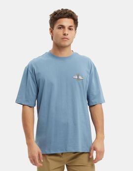 Camiseta BAD LUCK - Blue Grey
