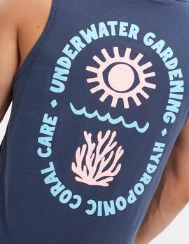 Camiseta Tirantes GARDERING - Dark Blue