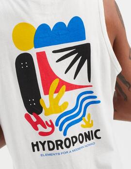 Camiseta Tirantes HYDROPONIC NOMAD - White